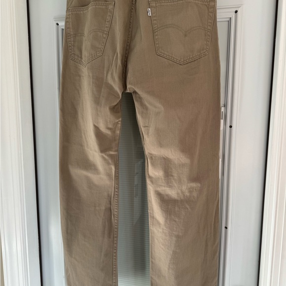 Levi’s 505 Men’s khaki Jeans 34 X 30 - Picture 5 of 5